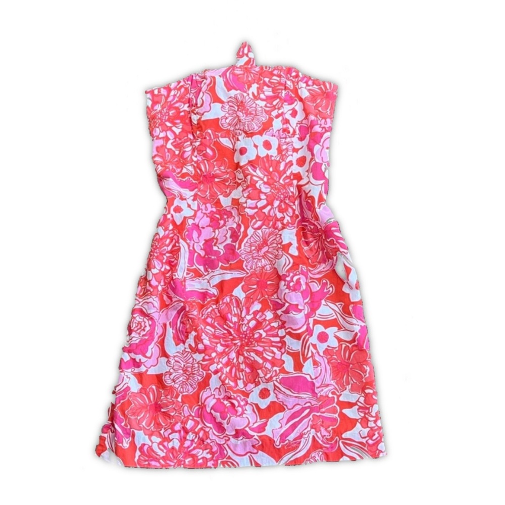 Lily Pulitzer Franco Tango and Hopper Orange Print Dress